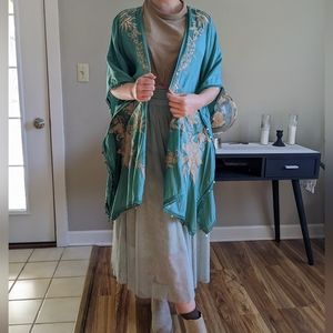 Ladies Embroidered Shawl